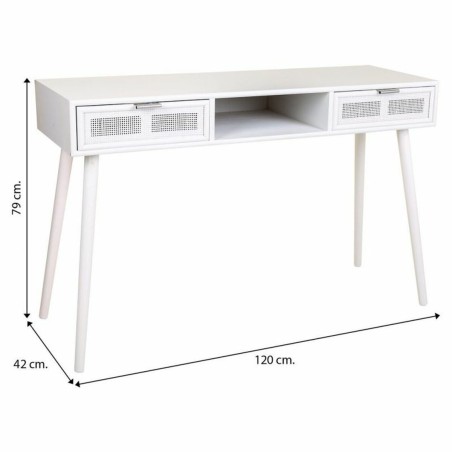 Meuble d'Entrée avec Tiroirs Alexandra House Living Argenté 42 x 79