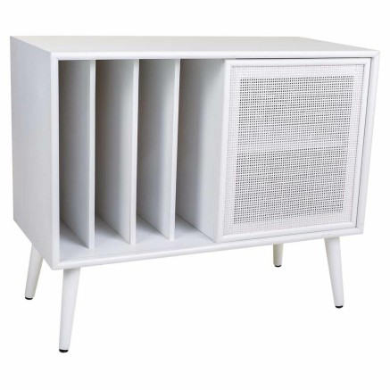 Gemakkelijk verplaatsbare meubels Alexandra House Living Wit Hout MDF