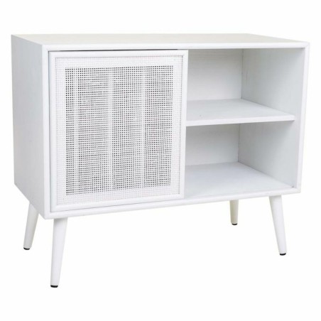 Beistellmöbel Alexandra House Living Weiß Holz MDF 38 x 67 x 80 cm