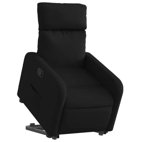 Fauteuil inclinable noir tissu