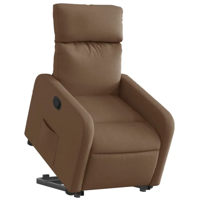 Fauteuil inclinable Marron Tissu