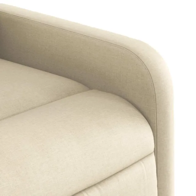 Fauteuil inclinable Crème Tissu