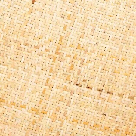 Kruk Alexandra House Living Bruin Hout Rotan 40 x 45 x 40 cm
