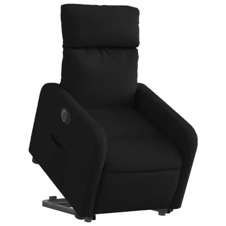 Fauteuil inclinable électrique noir tissu