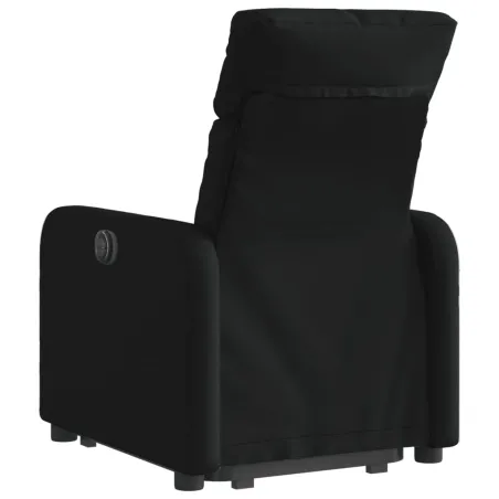 Fauteuil inclinable électrique noir tissu