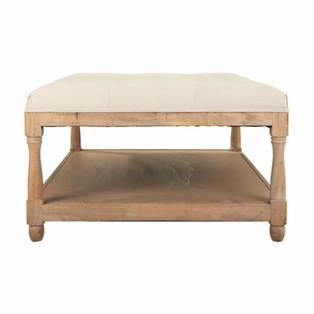 Banquette Alexandra House Living Crème Caoutchouc Bois 78 x 48 x 110
