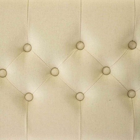 Kruk Alexandra House Living Crème Rubber Hout 46 x 45 x 130 cm