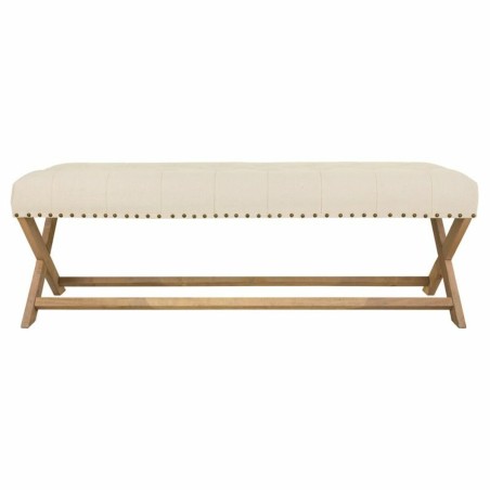 Kruk Alexandra House Living Crème Rubber Hout 46 x 45 x 130 cm