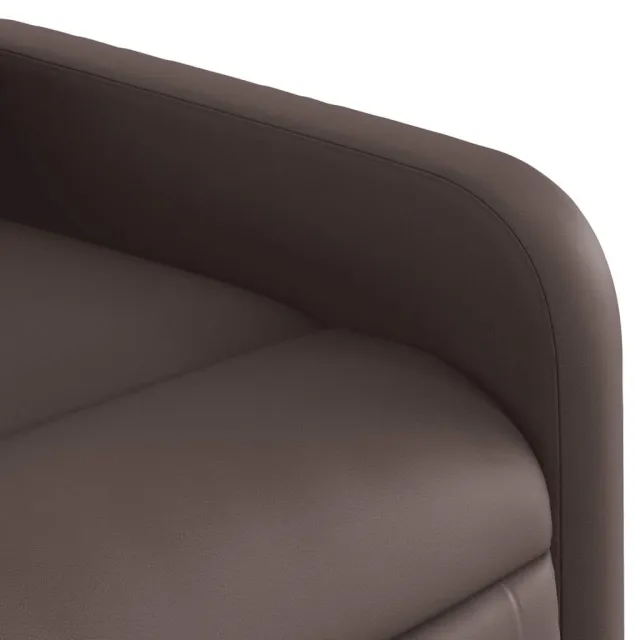 Fauteuil inclinable électrique Marron Similicuir