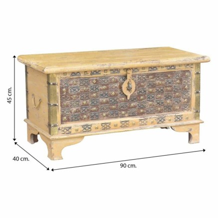 Chest Alexandra House Living Mango wood 40 x 45 x 90 cm 2