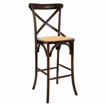 Kruk Alexandra House Living Bruin Rotan Berken 53 x 116 x 45 cm