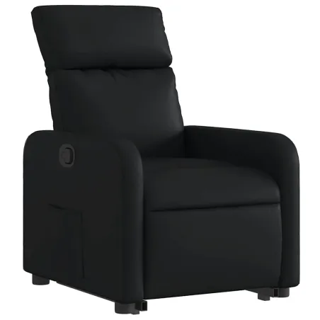 Fauteuil inclinable Noir Similicuir