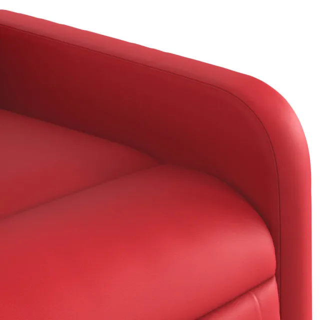 Fauteuil inclinable Rouge Similicuir