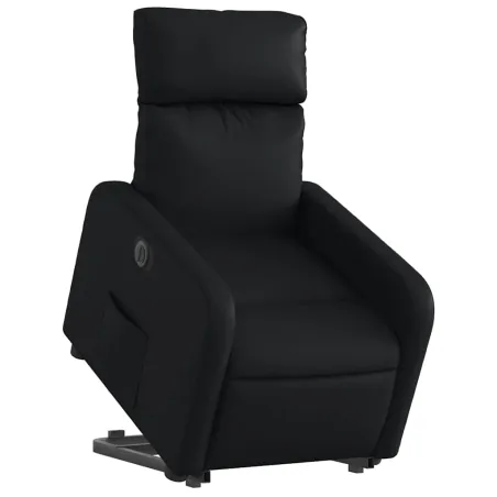 Fauteuil inclinable électrique noir similicuir
