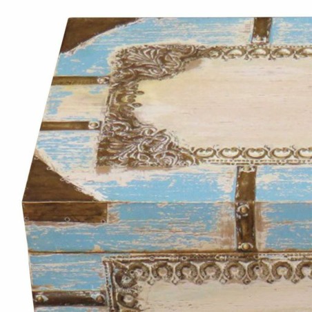 Baúl Alexandra House Living Azul Madera de mango 28 x 27 x 50 cm Esti