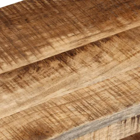 Meuble TV 120x30x40 cm Bois de manguier brut