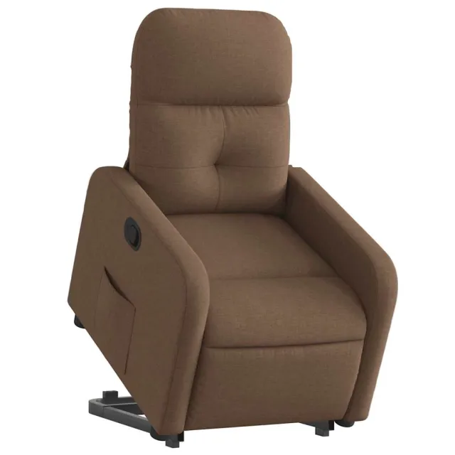 Fauteuil inclinable Marron Tissu