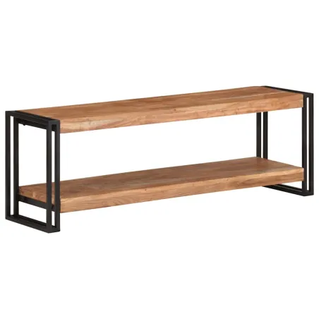 Meuble TV 120x30x40 cm Bois d'acacia massif