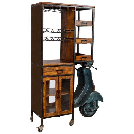 Shelves Alexandra House Living Metal Mango wood 67 x 194 x 140 cm Bott