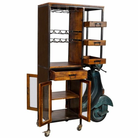 Estantería Alexandra House Living Metal Madera de mango 67 x 194 x 14
