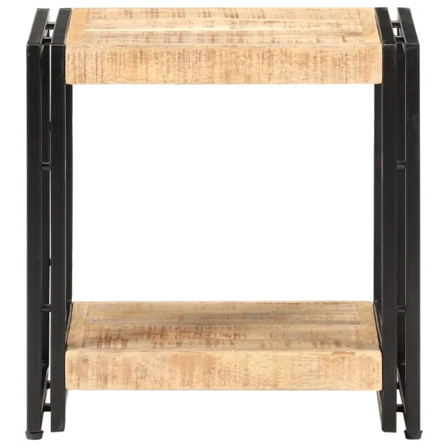 Table d'appoint 40x30x40 cm Bois de manguier brut