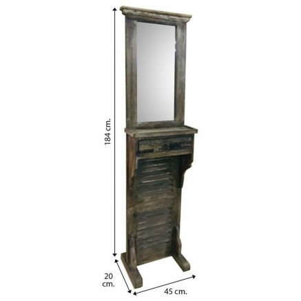 Recibidor Alexandra House Living Marrón 20 x 184 x 45 cm 2