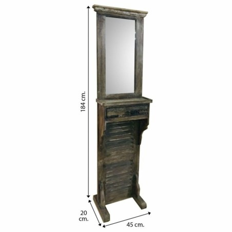 Recibidor Alexandra House Living Marrón 20 x 184 x 45 cm