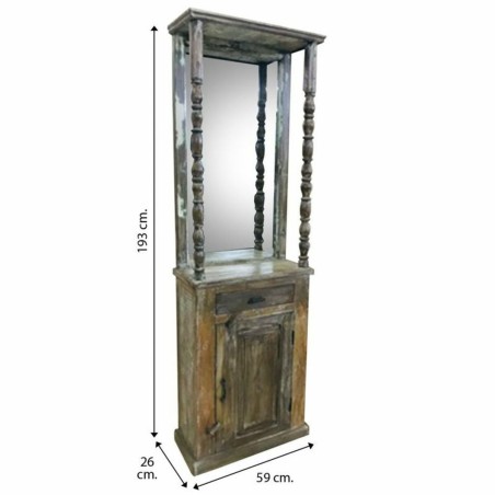 Eingangsbereich Alexandra House Living Braun 26 x 183 x 59 cm