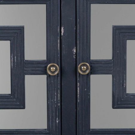 Konsolentisch mit Schubladen Alexandra House Living Schwarz 36 x 72 x