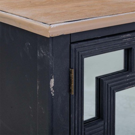 Recibidor Alexandra House Living Negro 36 x 56 x 83 cm