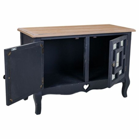 Recibidor Alexandra House Living Negro 36 x 56 x 83 cm