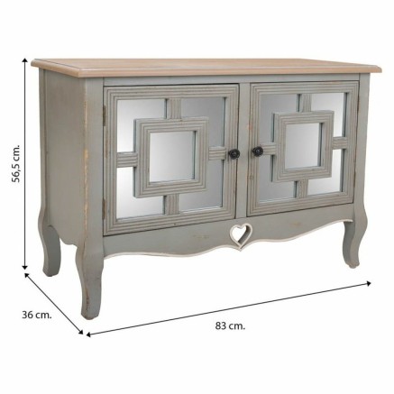 Eingangsbereich Alexandra House Living Grau 36 x 56 x 83 cm 2