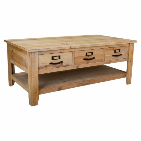 Hoofdtafel Alexandra House Living Bruin Sparrenhout Hout MDF 66 x 48 x