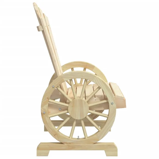 Salon de jardin 4 pcs bois de sapin massif