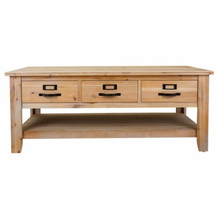 Hoofdtafel Alexandra House Living Bruin Sparrenhout Hout MDF 66 x 48 x
