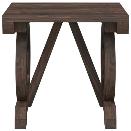 Repose-pieds de jardin lot de 2 bois de sapin massif