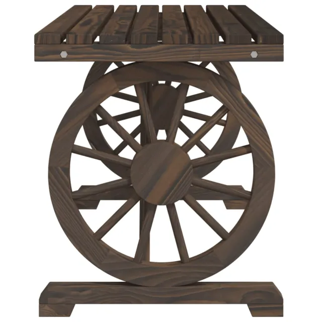 Ensemble à manger de jardin 3 pcs bois de sapin massif