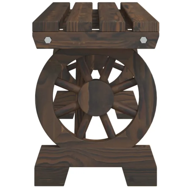 Ensemble à manger de jardin 3 pcs bois de sapin massif