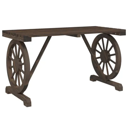 Ensemble à manger de jardin 5 pcs bois de sapin massif