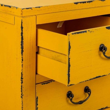 Multipurpose Chest of Drawers Alexandra House Living Yellow Fir wood M