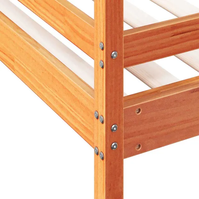 Lit superposé sans matelas 80x200/140x200 cm bois massif