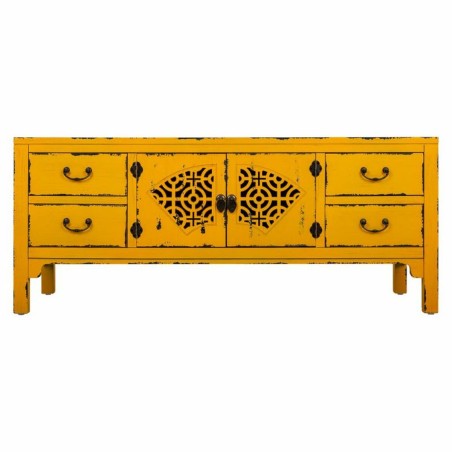 Multipurpose Chest of Drawers Alexandra House Living Yellow Fir wood M