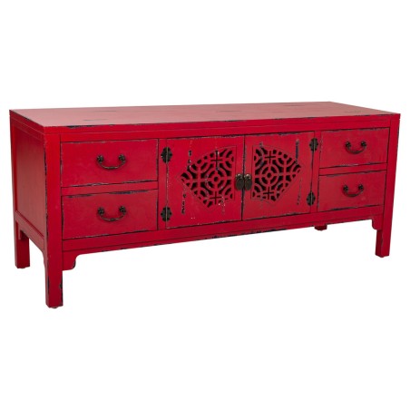 Tiroirs polyvalents Alexandra House Living Rouge Bois d'épicéa Bois