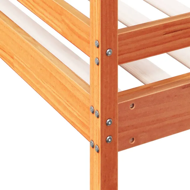 Lit superposé sans matelas 90x200/140x200 cm bois massif