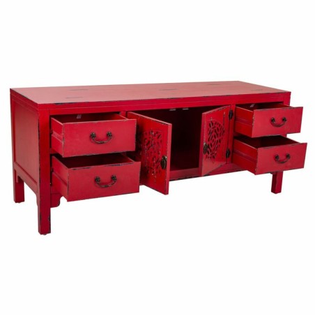 Tiroirs polyvalents Alexandra House Living Rouge Bois d'épicéa Bois