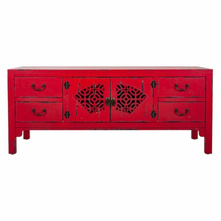 Tiroirs polyvalents Alexandra House Living Rouge Bois d'épicéa Bois