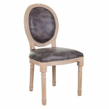 Keukenstoel Alexandra House Living Grijs 100 % polyester 46 x 96 x 48