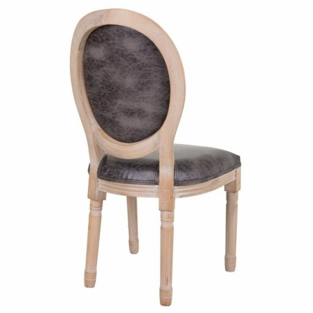 Keukenstoel Alexandra House Living Grijs 100 % polyester 46 x 96 x 48