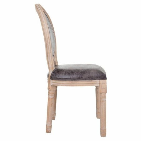 Chaise de Salle à Manger Alexandra House Living Gris 100 % polyester