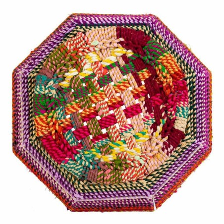 Kruk Alexandra House Living Rood Touw Ijzer 45 x 30 x 30 cm